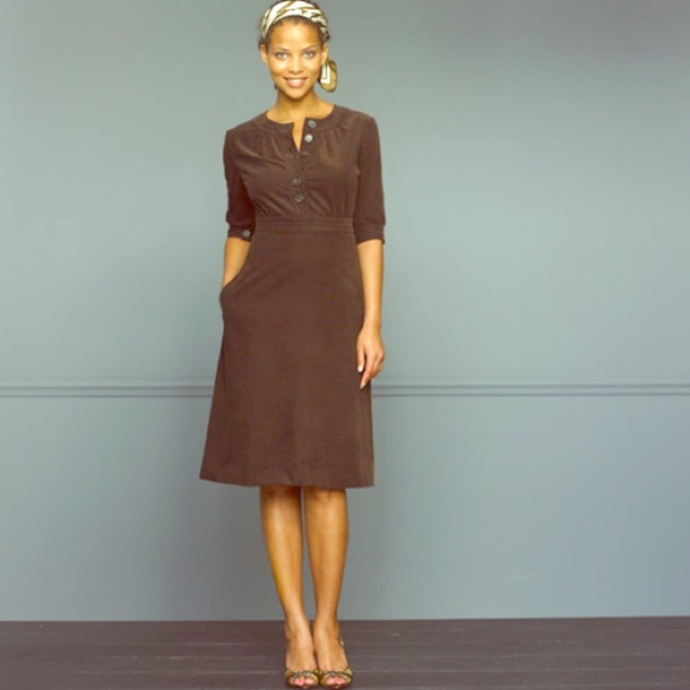 Pre-loved J. Crew Linda wool dress (black)